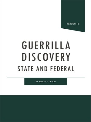 cover image of Guerrilla Discovery